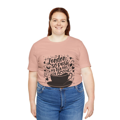 Unisex Jersey Short Sleeve Tee - London's Nostalgic Tea