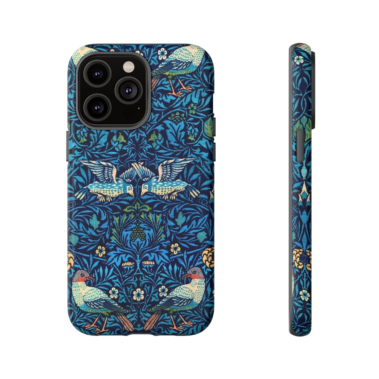 Elegant Bird Pattern Phone Case | Nature Lover Gift, Stylish Mobile Cover, Floral Design, Eco-Friendly, Unique Cell Phone Protector