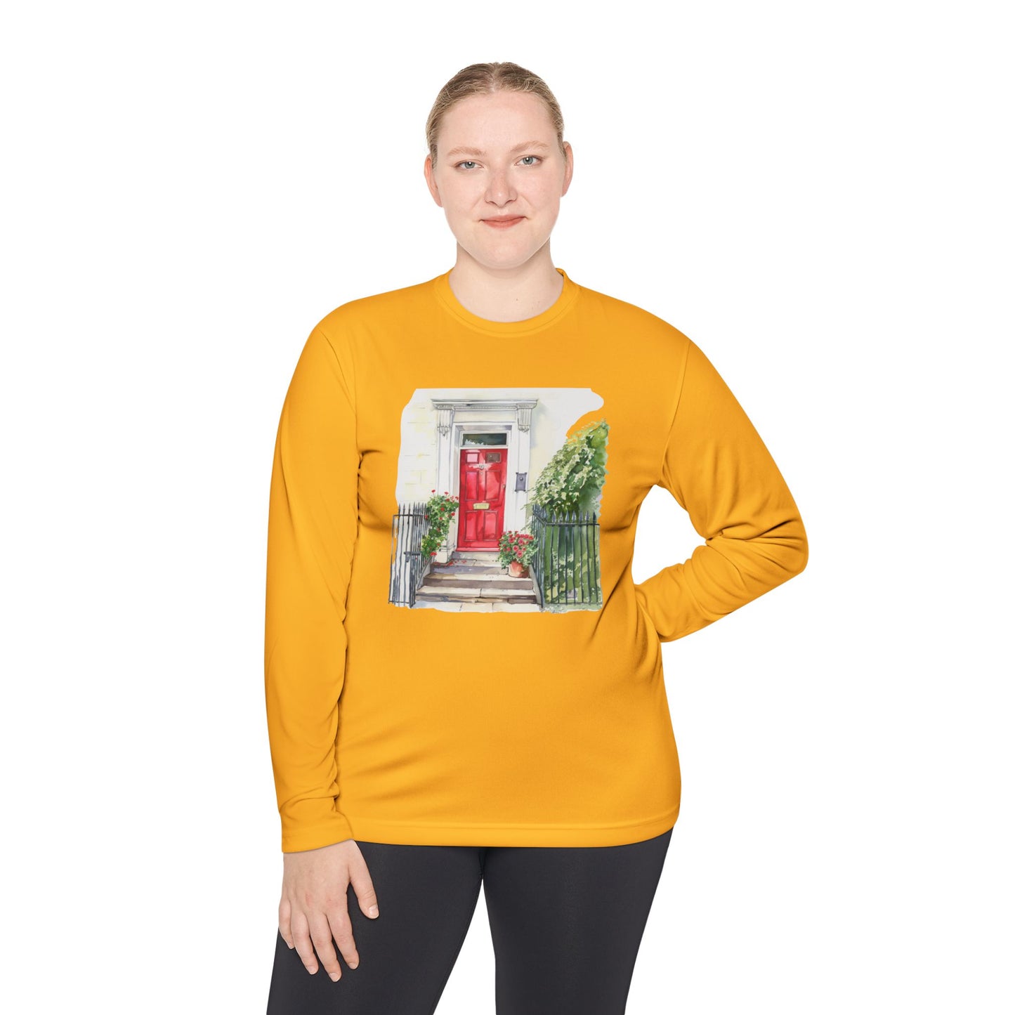 Unisex Lightweight Long Sleeve Tee - Scenic Landscapes and Natural Beauty