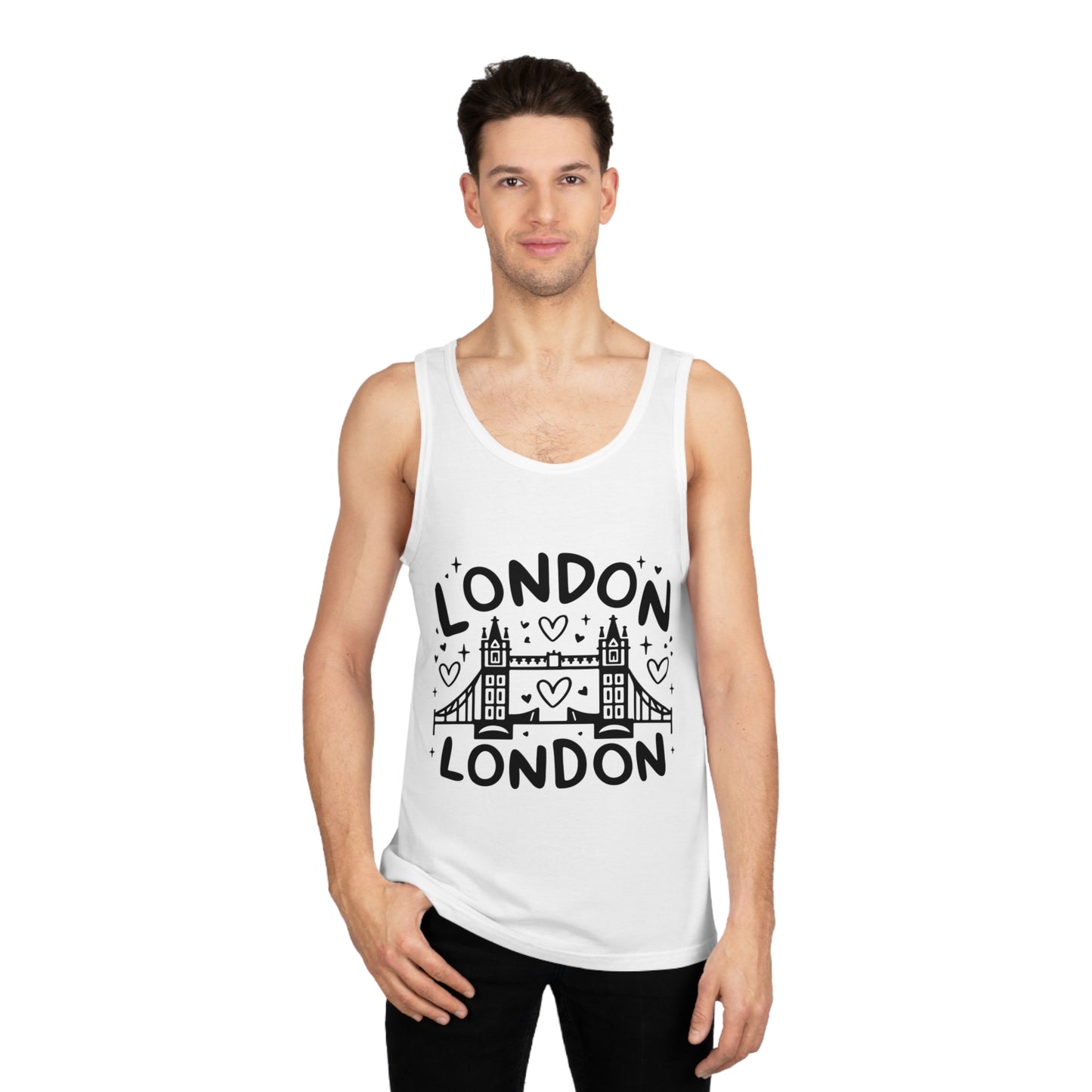 Unisex Softstyle™ Tank Top - Aesthetic London Vibes