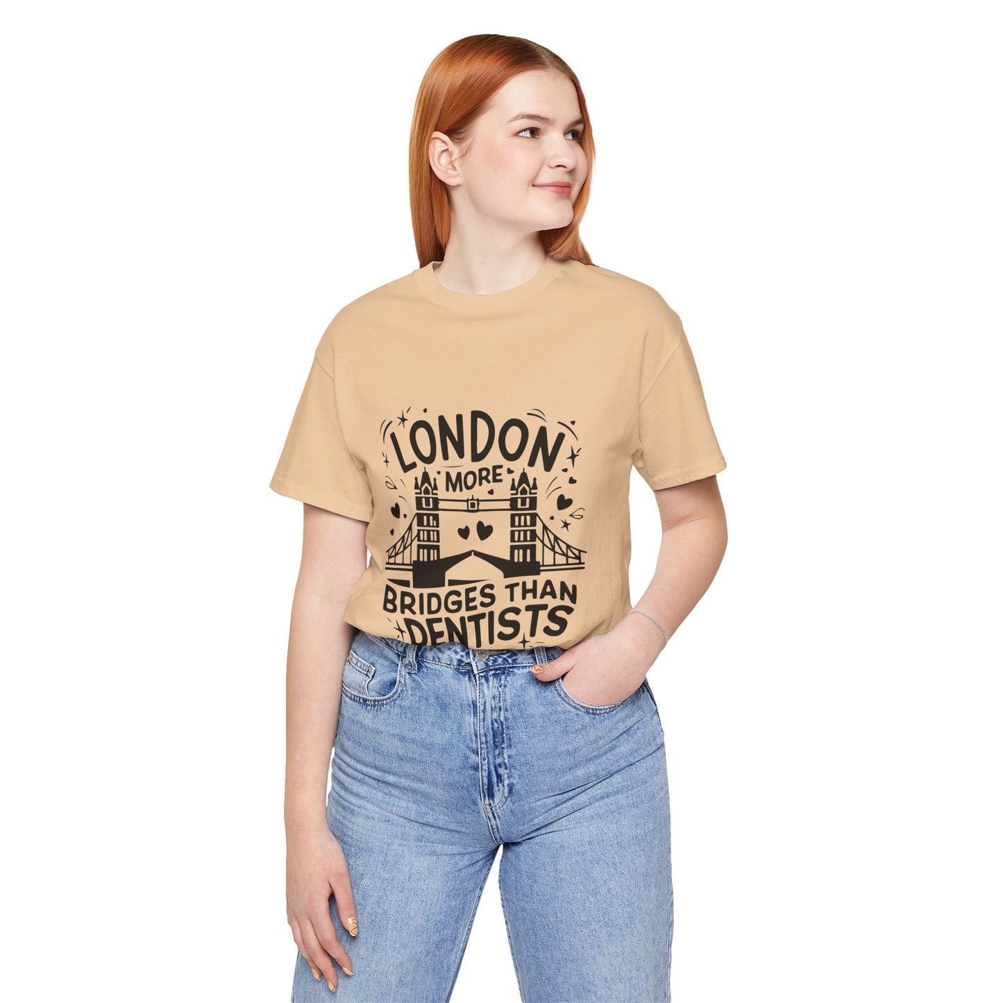 Unisex Jersey Short Sleeve Tee - London is having more Bridges