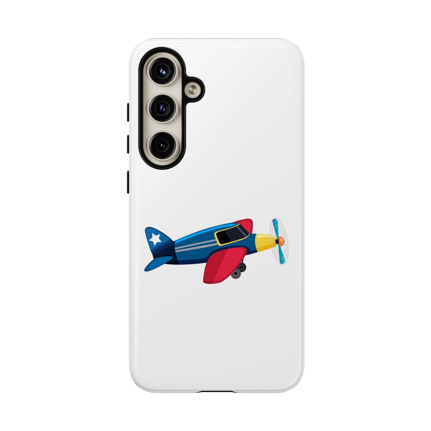 Colorful Airplane Phone Case - Tough and Stylish Protection for Aviation Enthusiasts