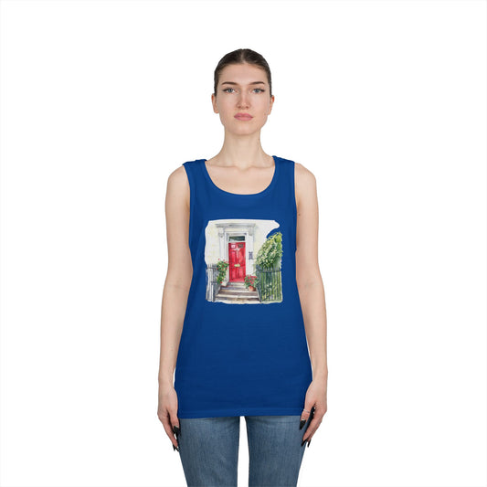 Unisex Heavy Cotton Tank Top - British Nature - Scenic Landscapes and Natural Beauty