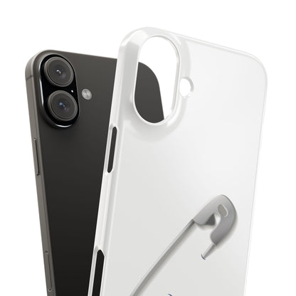Minimalist Safety Pin Phone Cases | Stylish Slim Cases for Trendy Protection, Gift for Friends, Fashionable Accessories, Unique Phone Cover