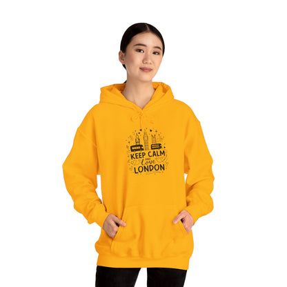 Unisex Heavy Blend™ Hooded Sweatshirt - Keep Calm and Love London