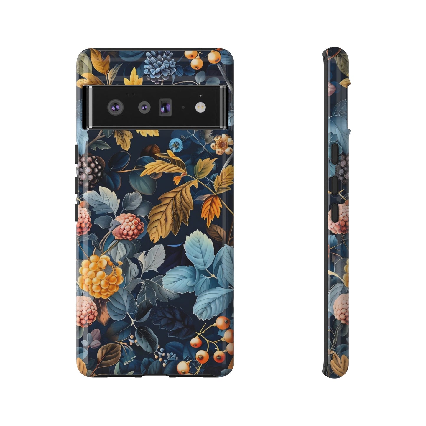 Floral iPhone Case, Tough Phone Cover, Nature-inspired Accessory, Gift for Her, Trendy Protection Case