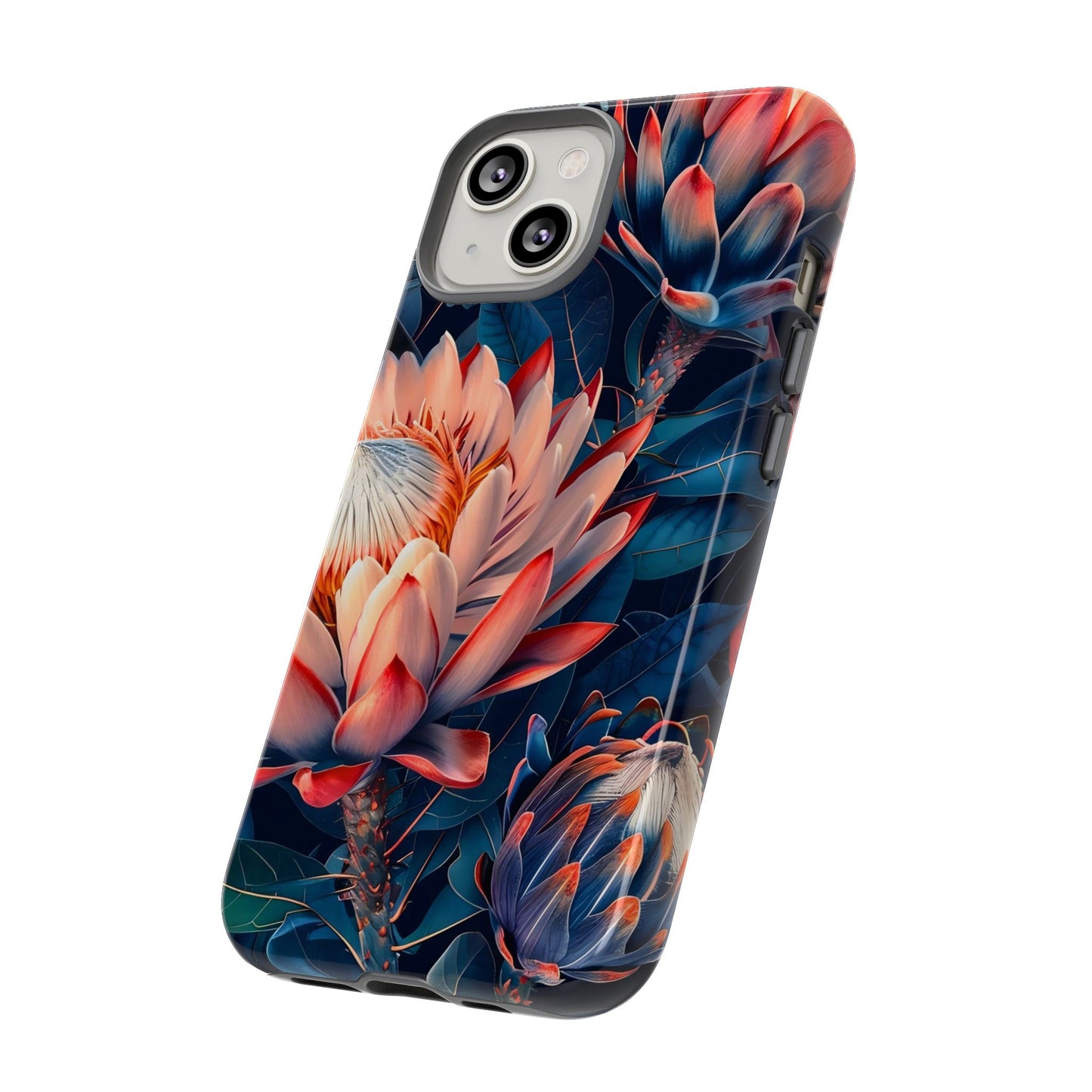 Floral Phone Case | Tough Cases, Floral Design, Phone Accessory, Gift for Her, Customizable Case, Nature Lover Gift