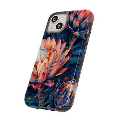 Floral Phone Case | Tough Cases, Floral Design, Phone Accessory, Gift for Her, Customizable Case, Nature Lover Gift