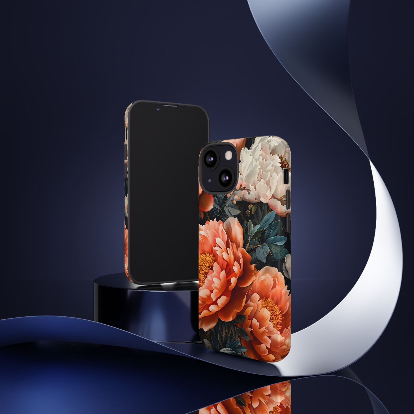 Floral Phone Case - Tough Cases, Durable Cover, Flower Design, Unique Gift, Phone Accessories