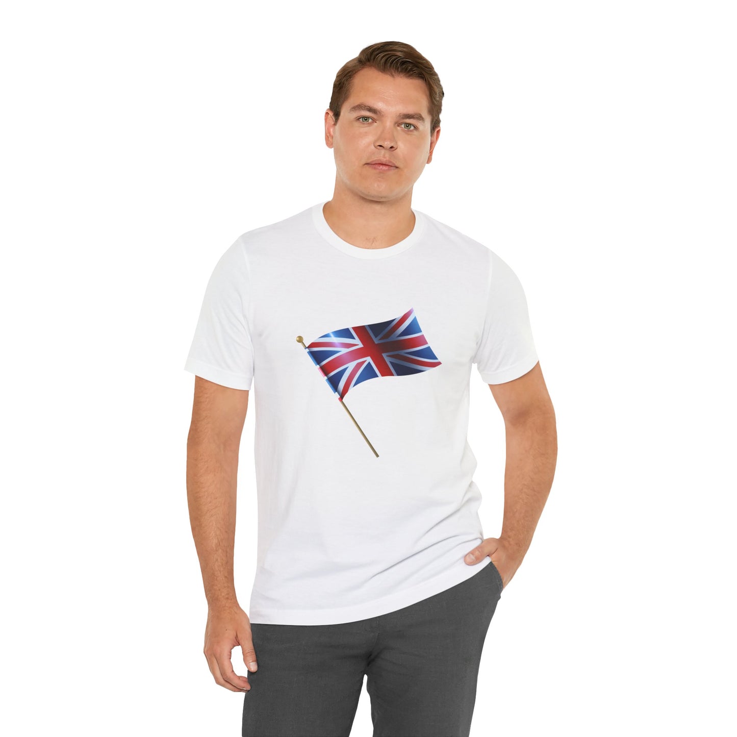 Unisex Jersey Short Sleeve Tee - British Flag Symbolic Union Jack Design