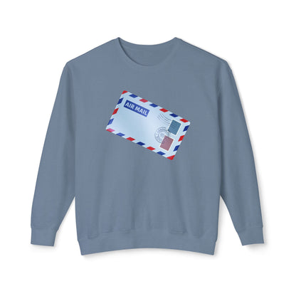 Unisex Lightweight Crewneck Sweatshirt - Vintage British Air Mail
