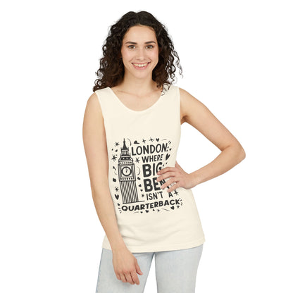 Unisex Garment-Dyed Tank Top - London's Dream