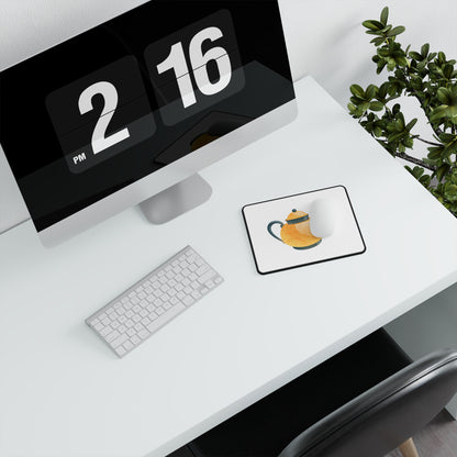Teapot Non-Slip Gaming Mouse Pad, Gamer Gift, Desk Accessory, Home Office Decor, Unique Mouse Mat, Tea Lover Gift