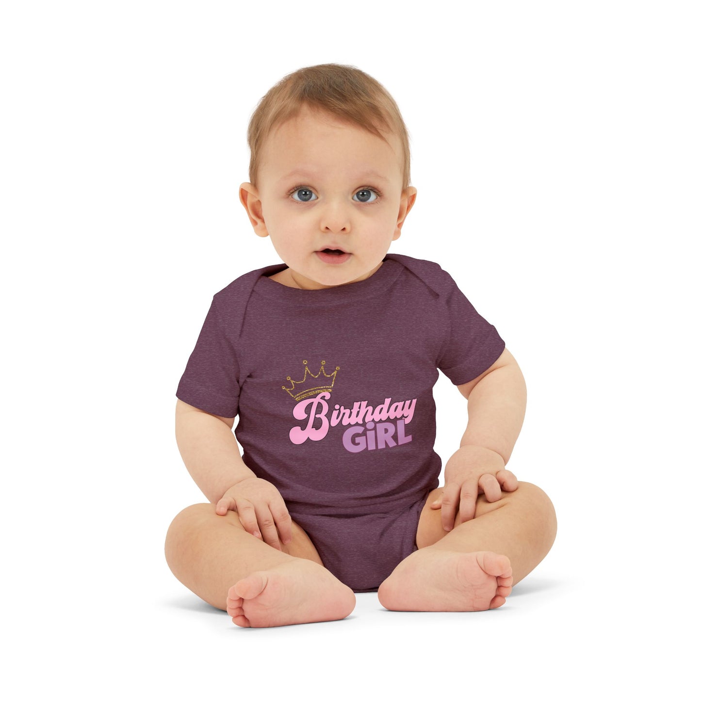 Birthday Girl Infant Jersey One Piece - Adorable First Birthday Outfit