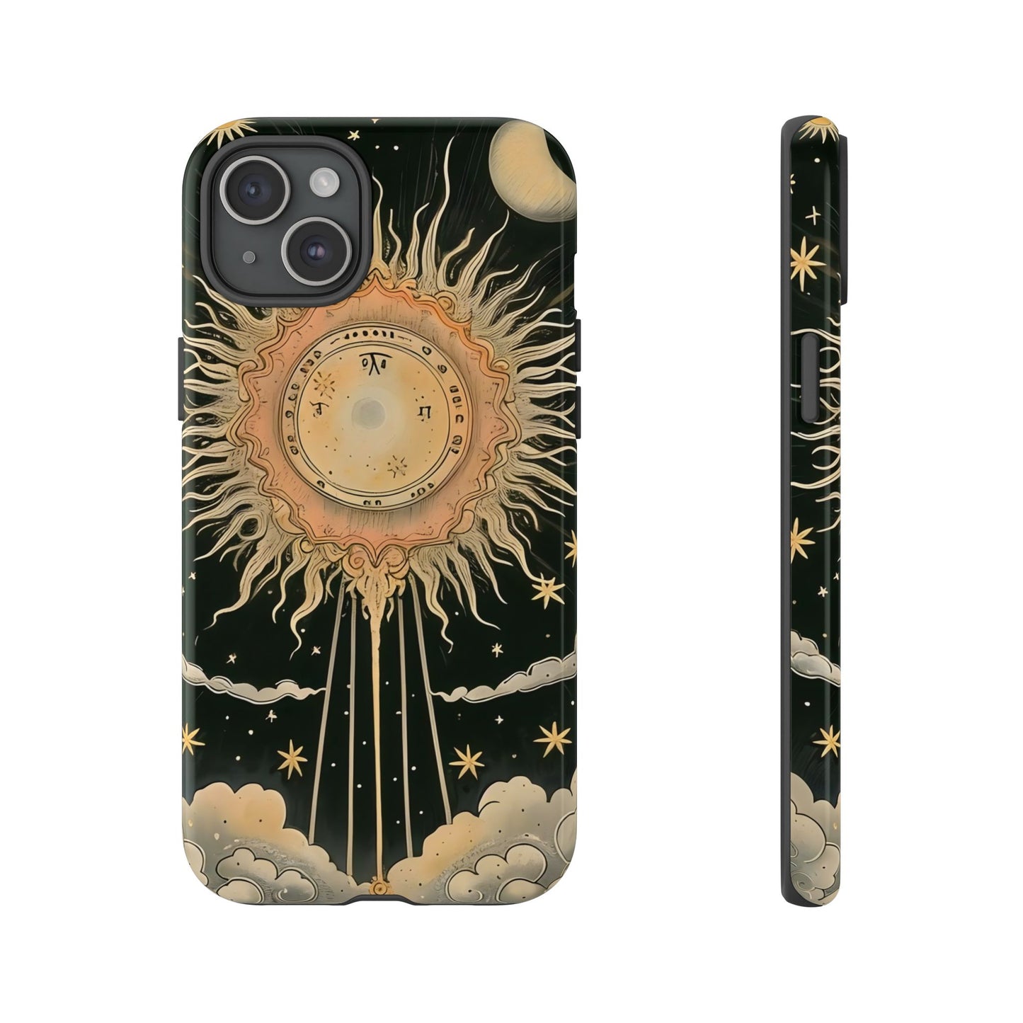 Celestial Phone Case, Tough Cases for Astrology Lovers, Cosmic Design, Gift for Astronomers, Unique Phone Accessories