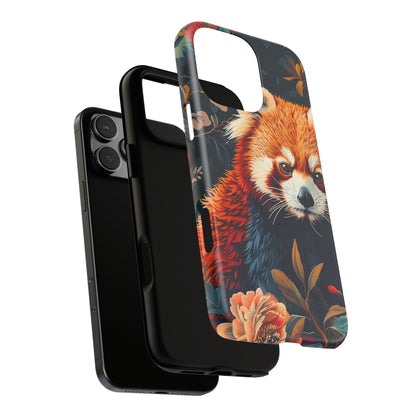 Cute Red Panda Phone Case, Wildlife Lover Gift, Tough Cases for iPhone, Nature-Themed Phone Cover, Animal Art Shell, Cute Tech Accessories