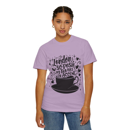 Unisex Garment-Dyed T-shirt - London's Nostalgic Tea