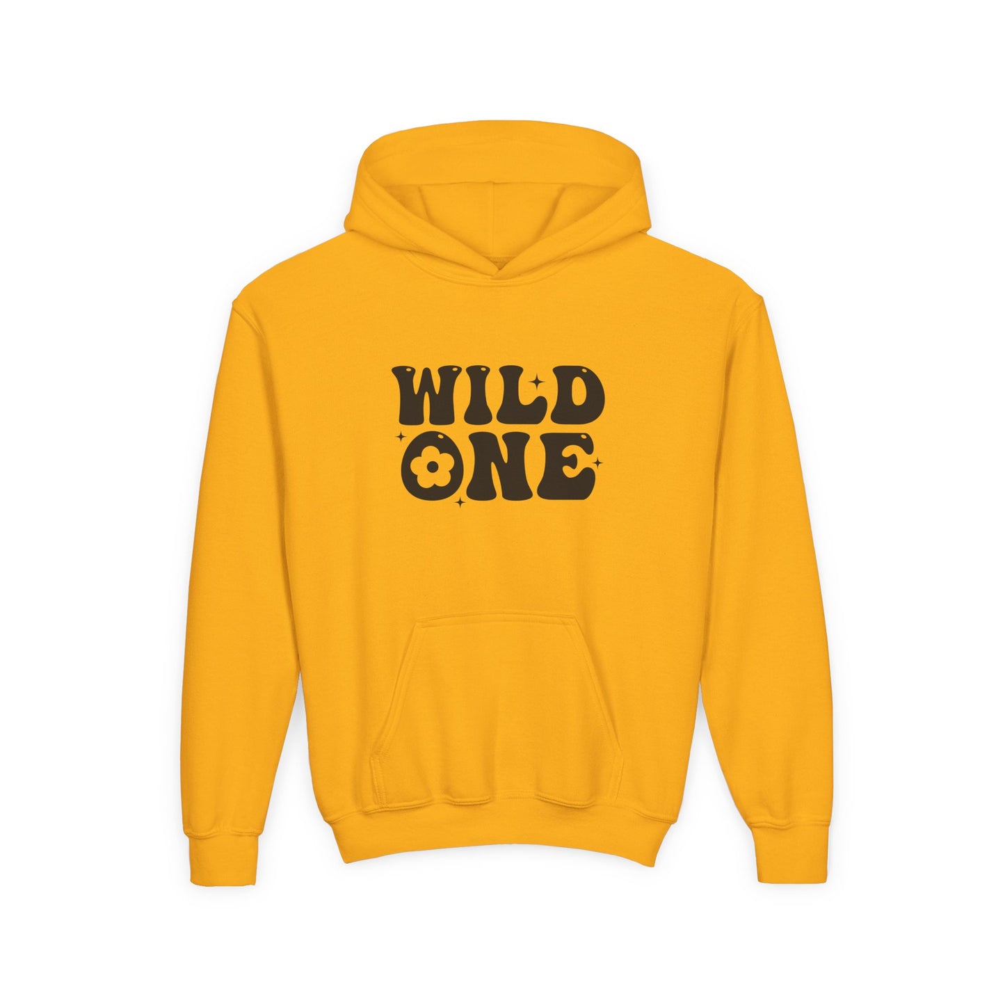 Youth Wild One Hoodie - Cozy Blend Sweatshirt for Adventurous Kids