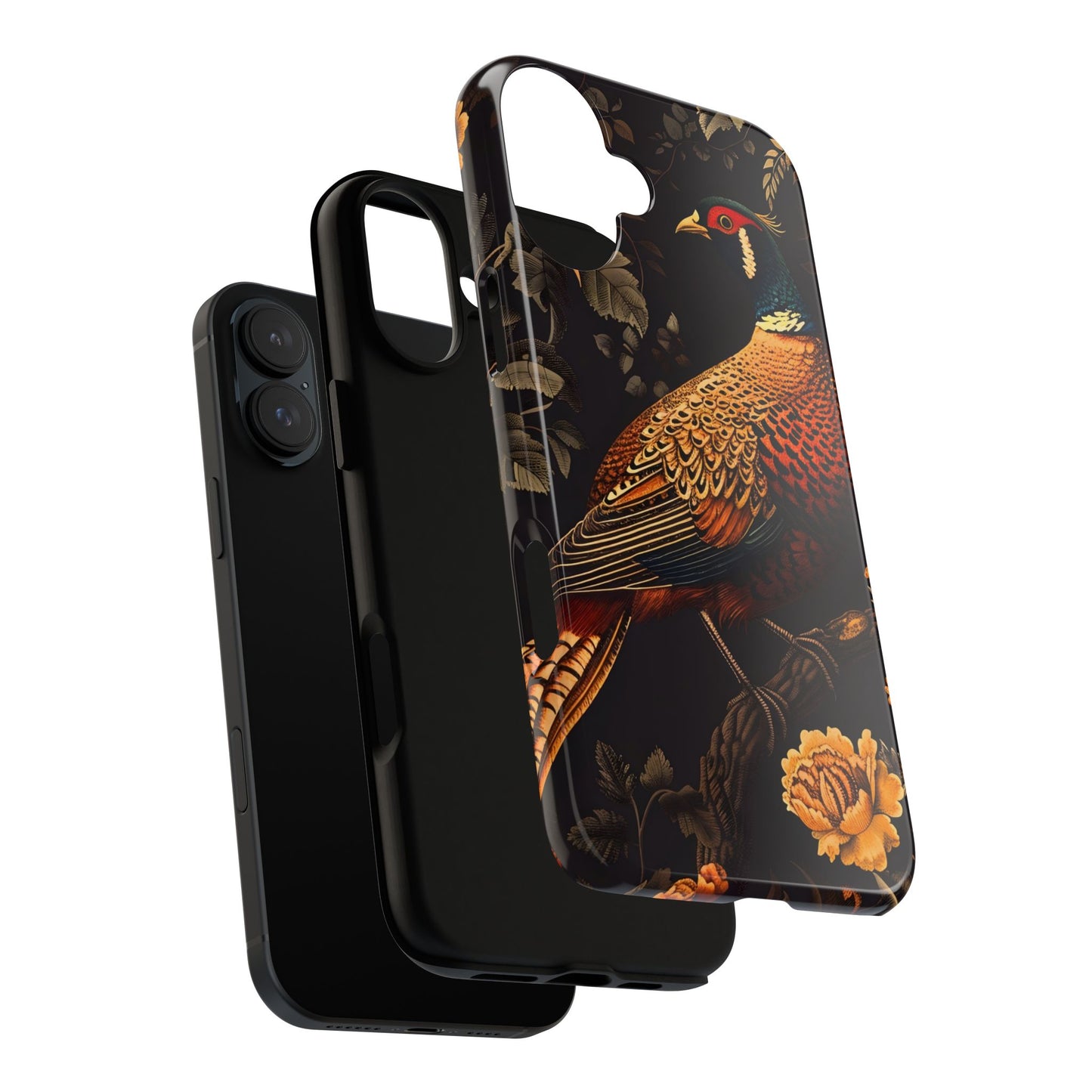 Elegant Bird Phone Case with Floral Design, Tough Phone Cover, Artistic Cell Phone Accessory, Unique Gift for Nature Lovers, Stylish [...]