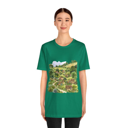 Unisex Jersey Short Sleeve Tee - Enchanting Landscapes of Britain
