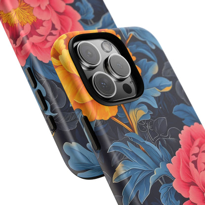 Floral Phone Case, Tough Cases, Stylish Mobile Cover, Gifts for Her, Phone Accessories, Unique Flower Design
