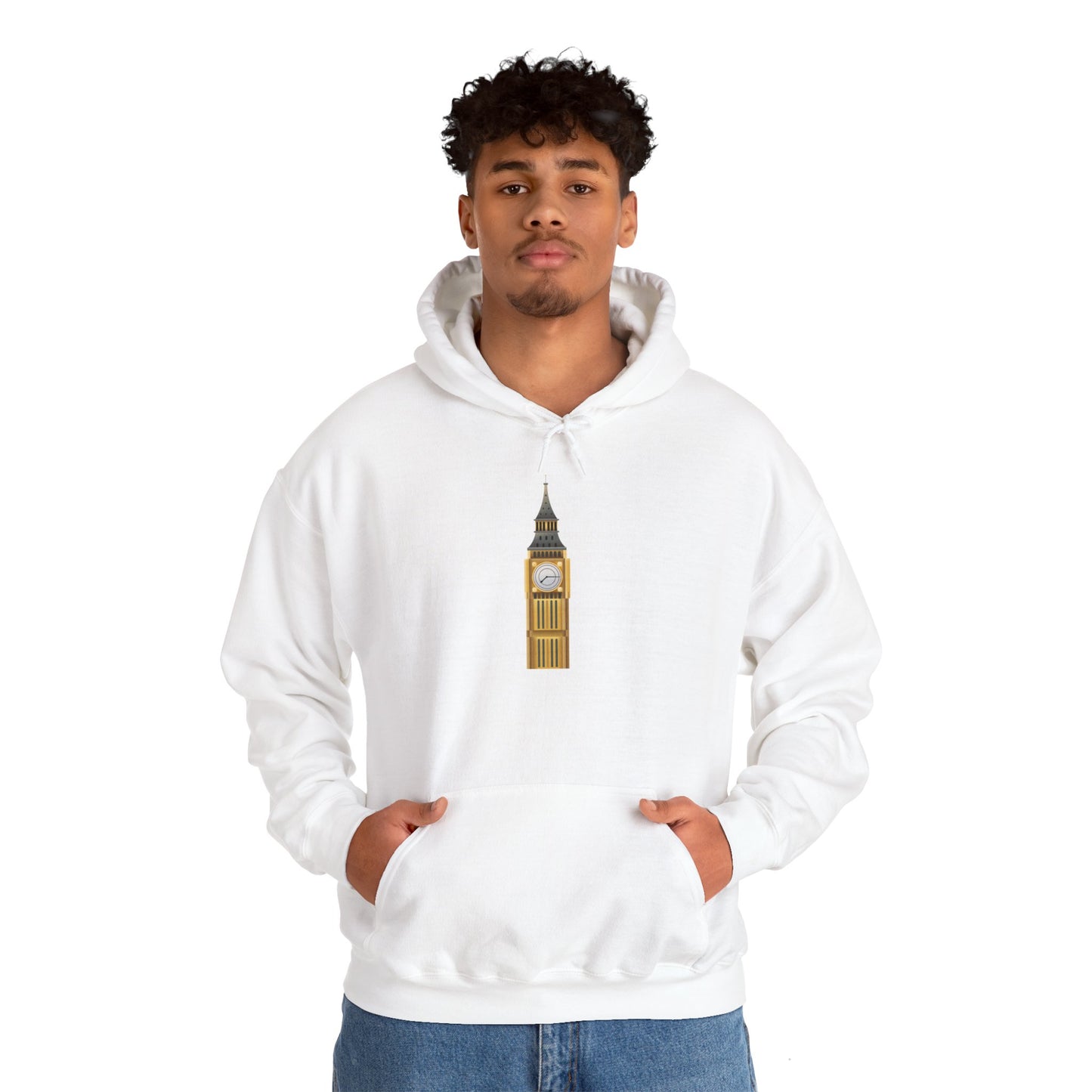 Unisex Heavy Blend™ Hooded Sweatshirt - Iconic Big Ben Clock Tower