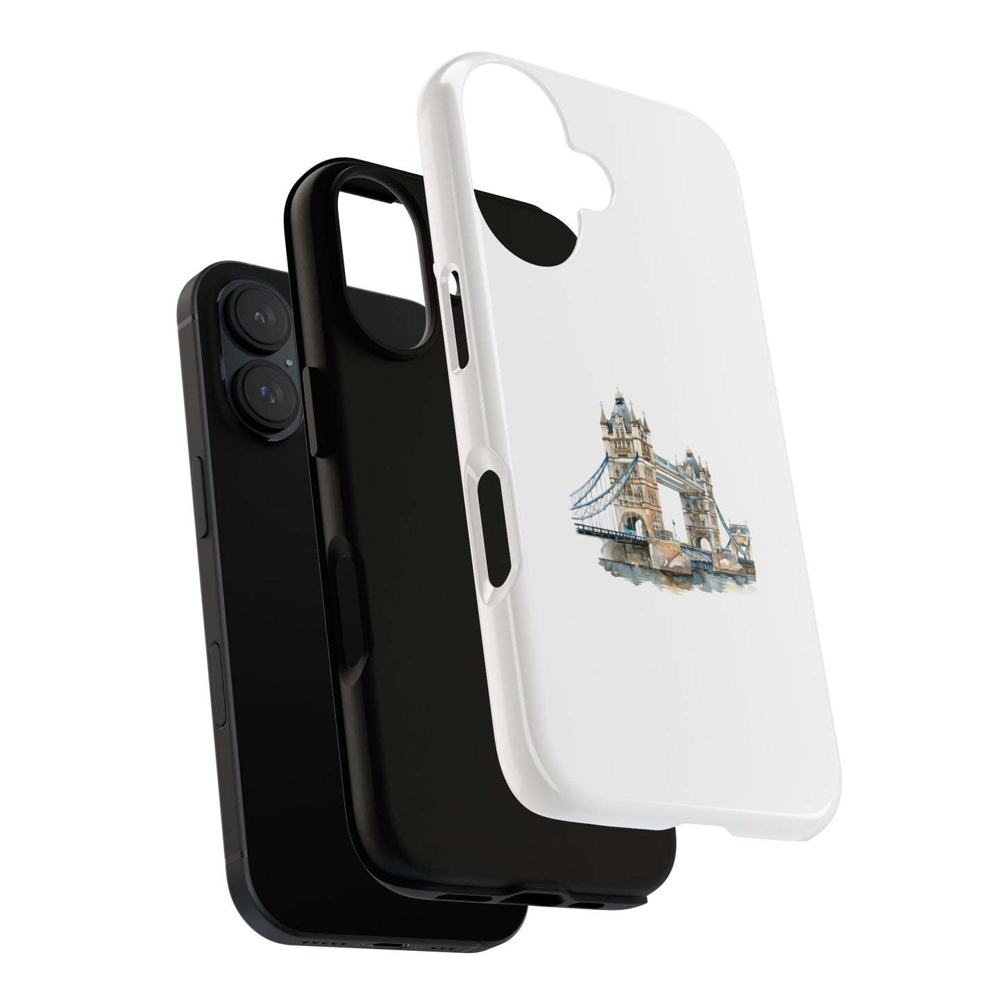 Watercolor London Bridge Phone Case - Tough and Stylish Protective Cover