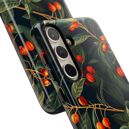 Tough Cases, Floral Phone Case, Nature-Inspired Tech, Unique Gift, Phone Accessory, Botanical Design, Fall Vibes