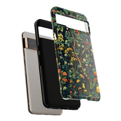 Floral Phone Case - Tough Cases, Colorful Nature Design, Gift for Flower Lovers, Phone Accessory, Unique Cell Phone Cover