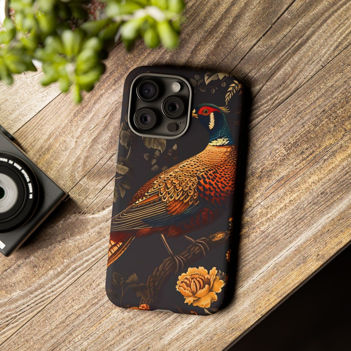 Elegant Bird Phone Case with Floral Design, Tough Phone Cover, Artistic Cell Phone Accessory, Unique Gift for Nature Lovers, Stylish [...]