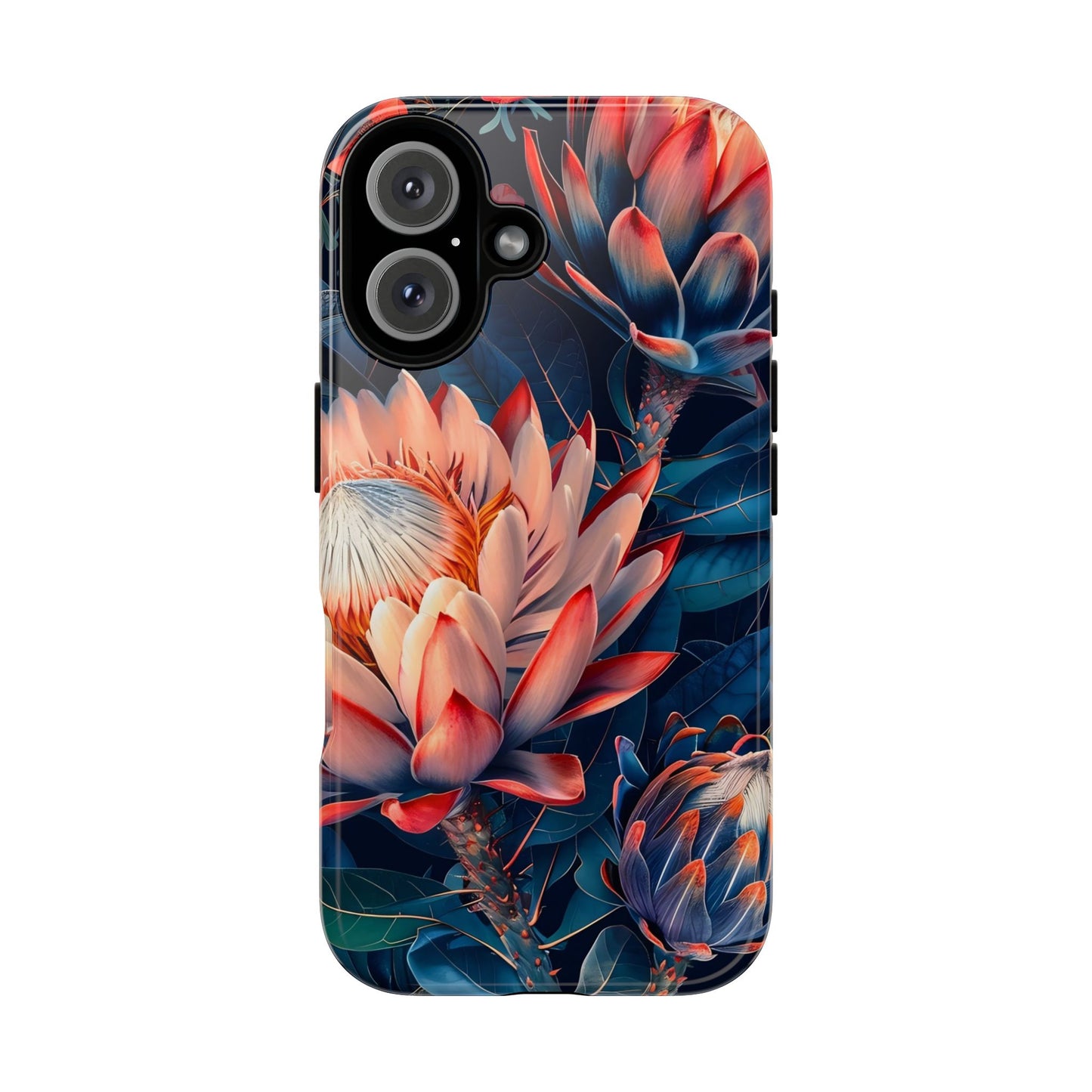 Floral Phone Case | Tough Cases, Floral Design, Phone Accessory, Gift for Her, Customizable Case, Nature Lover Gift