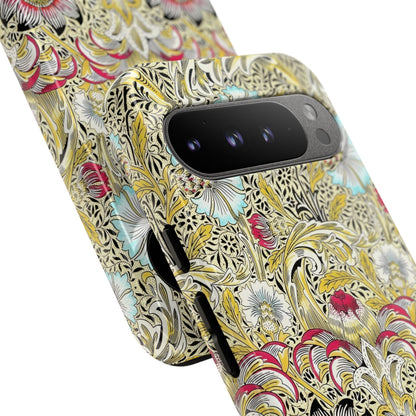 Floral Phone Case - Tough Cases, Floral Design, Stylish, Protective, Unique Gift for Her, Phone Accessories