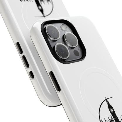 Stylish Tough Magnetic Phone Case with London Skyline, Unique Design, Perfect Gift for Travelers, Phone Protection, Customizable Accessories
