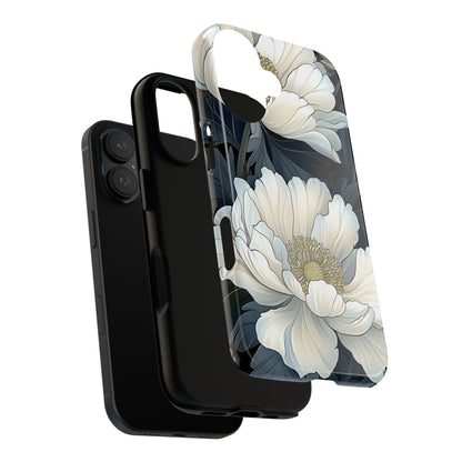 Elegant Floral Phone Case, Floral iPhone Cover, Flower Art Phone Case, Eco-Friendly Mobile Protection, Tough & Stylish Phone Case