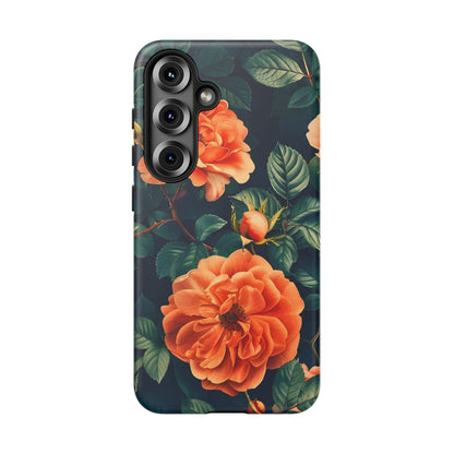 Floral Phone Case, Tough Cases for Nature Lovers, Botanical Design, Phone Protection, Gift for Her, Trending Floral Accessories