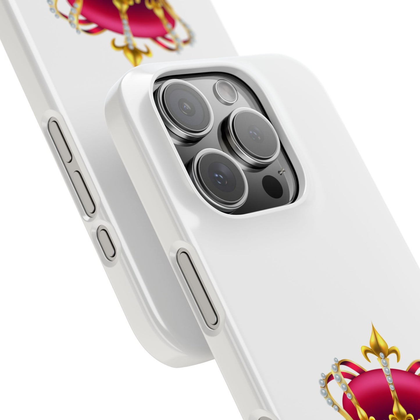 Stylish Crown Phone Case | Slim Fit, Fun Design, Ideal Gift for Royalty Lovers, Birthday or Holiday Present, Phone Accessories