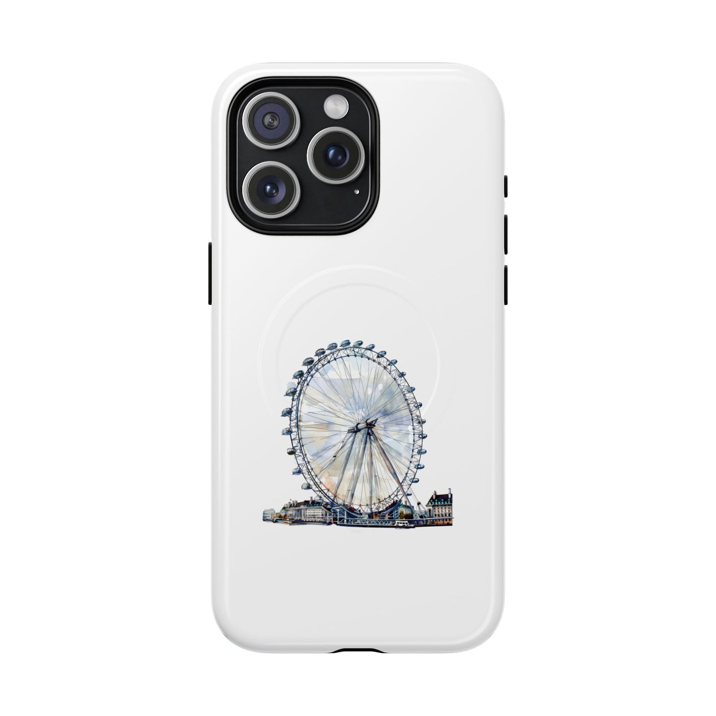 Funky Ferris Wheel Magnetic Case | Tough iPhone Cover, Customized Phone Case, Unique Gift, Festival Accessory, Durable Phone Protection