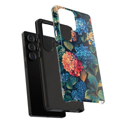 Floral Phone Case, Stylish Tough Case for Gardener Gift, Flower Lover Accessory, Pretty Floral Design, Protective Case