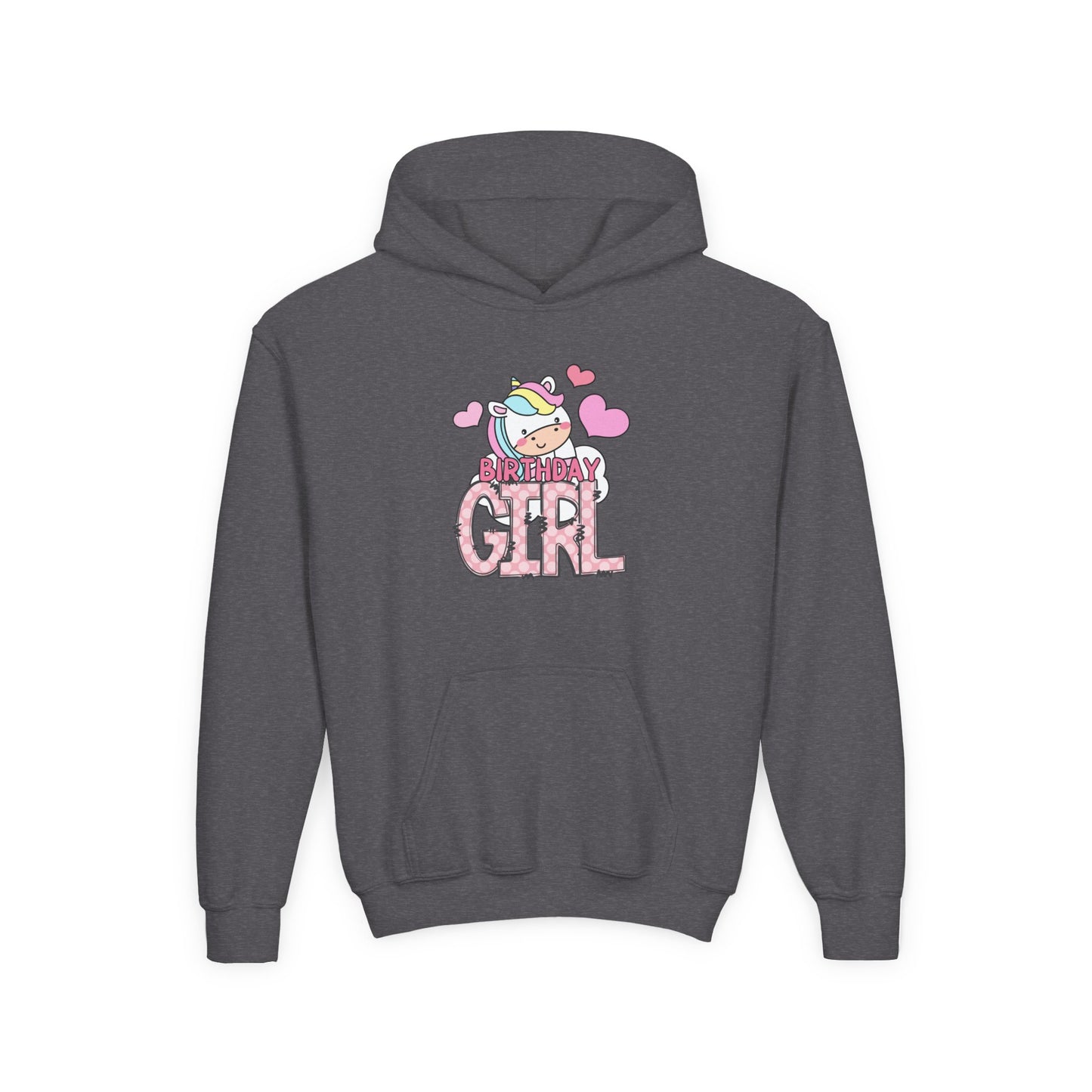Birthday Girl Youth Hoodie - Cute and Comfy Sweatshirt for Celebrations