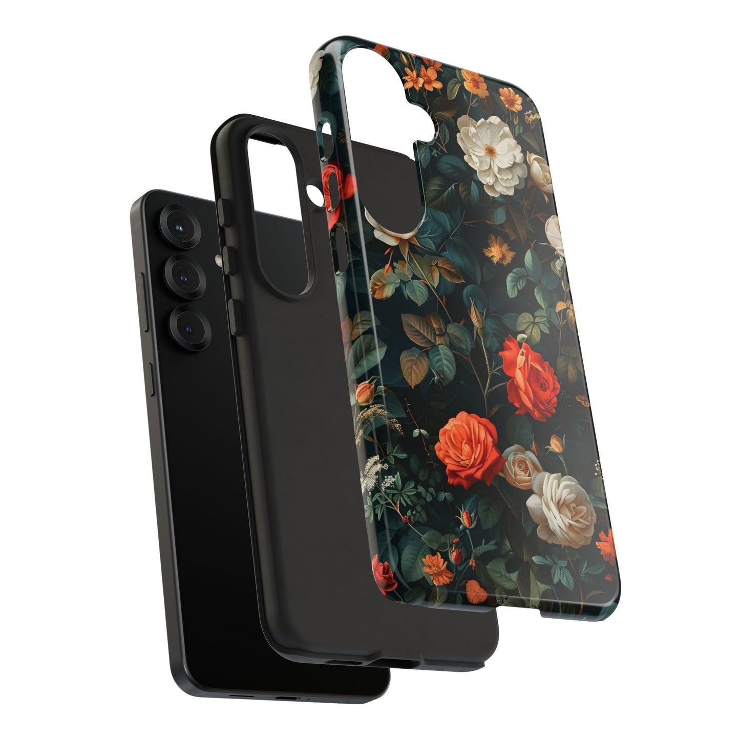 Floral Phone Case | Tough Cases with Elegant Design | Gift for Her, Mother's Day, Birthdays, Personalized, Trendy Tech Accessories