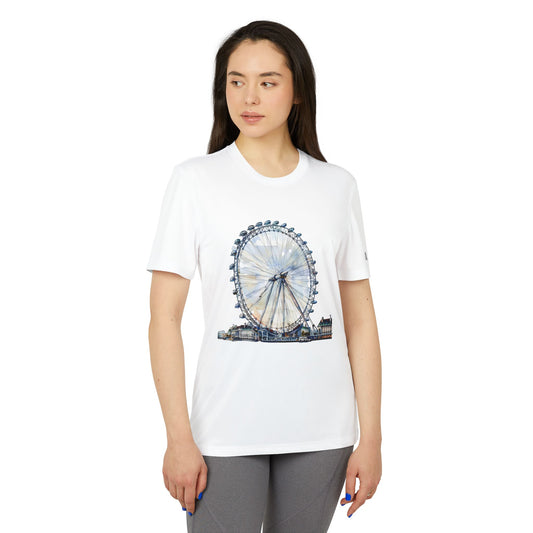 Adidas Unisex - London Eye Graphic Sport T-shirt - Casual Athletic Wear