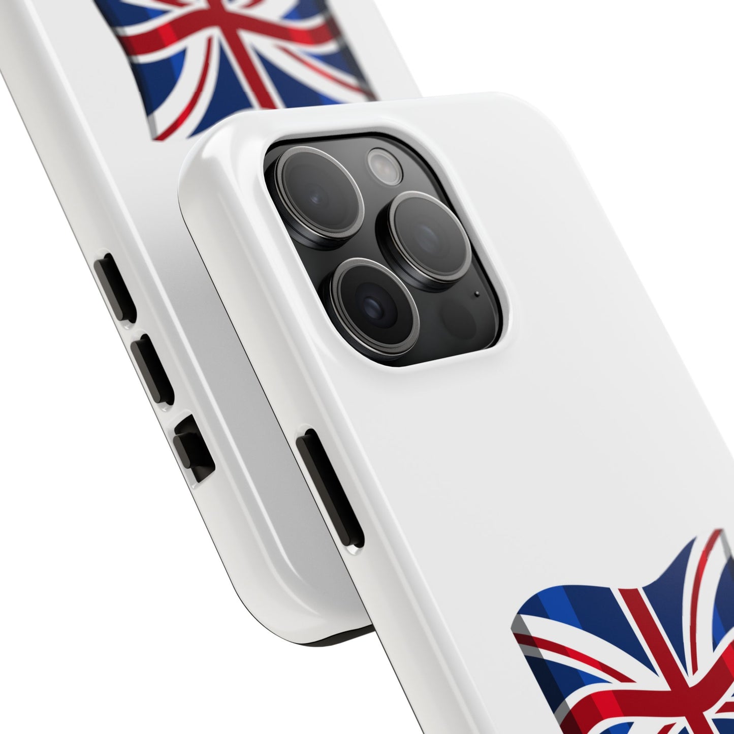 British Flag Tough Phone Case, Durable Phone Cover, Union Jack Case, Gift for UK Lovers, Stylish Phone Protector