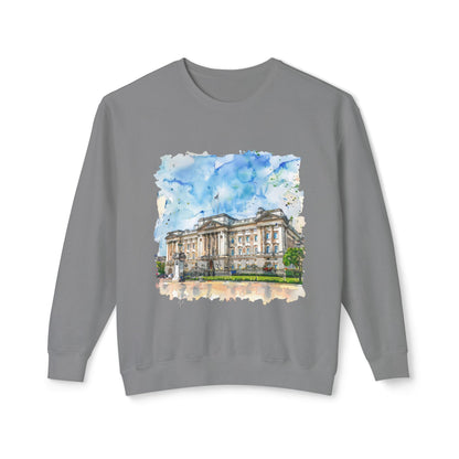 Unisex Lightweight Crewneck Sweatshirt - British Nature - Scenic Landscapes and Natural Beauty