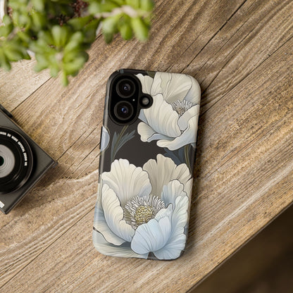 Floral Phone Case, Tough Cases for Women, Stylish Phone Cover, Floral Design Phone Protector, Nature Inspired Tech Accessories