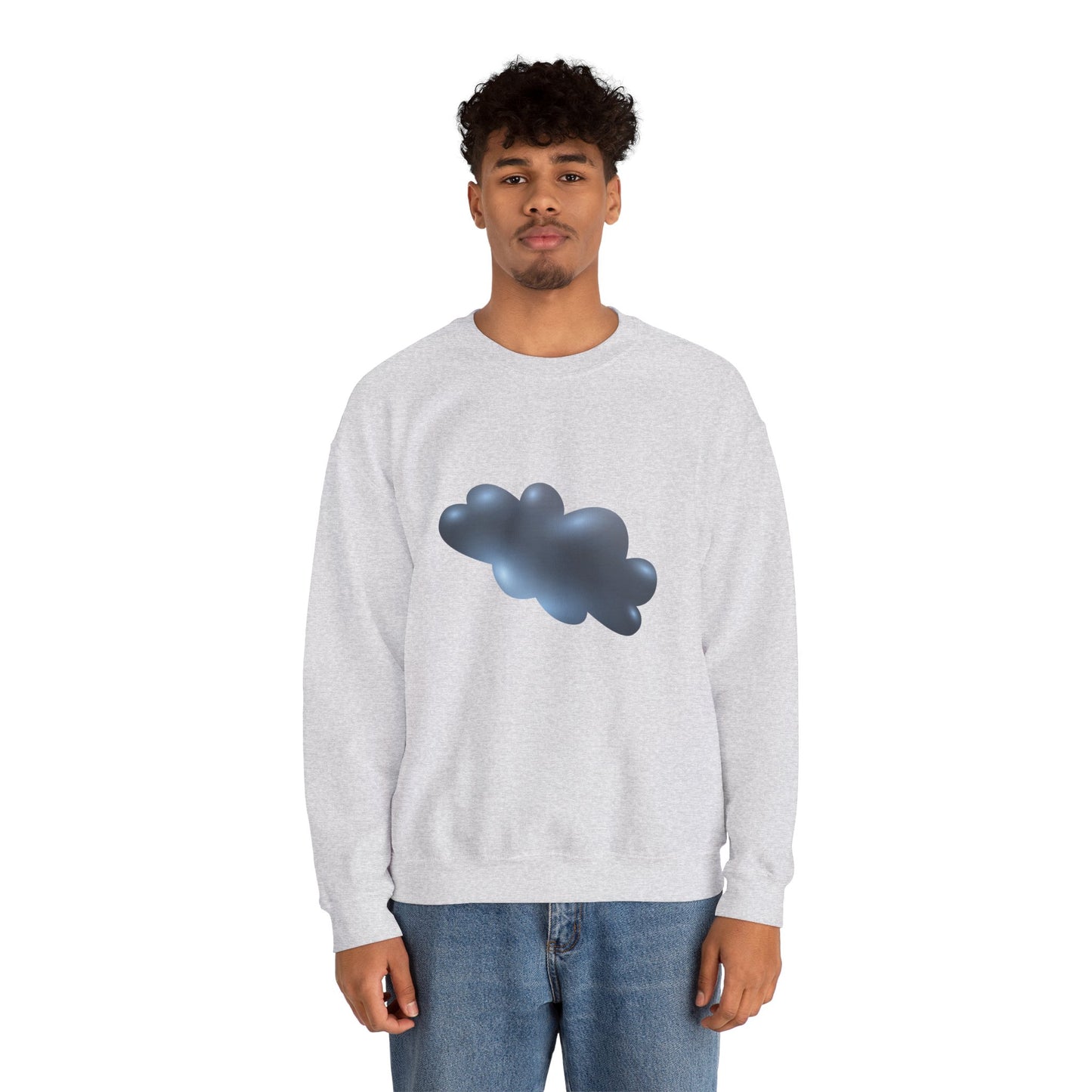 Unisex Heavy Blend™ Crewneck Sweatshirt Cozy - Serene Cloudscape
