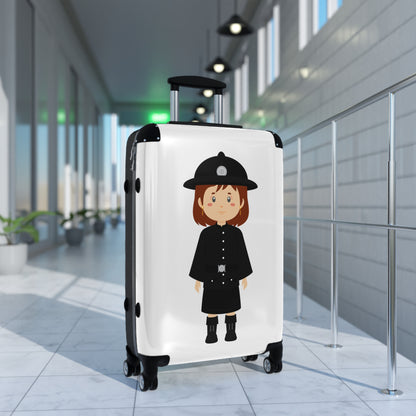 Female British Police Officer - Suitcase