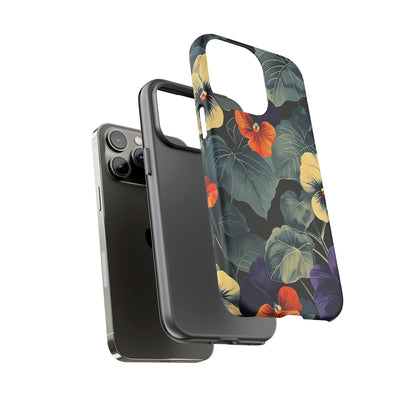 Tough Cases Floral iPhone Case, Tough Phone Cover, Stylish Floral Design, Gift for Her, Summer Vibe, Durable Protective Case