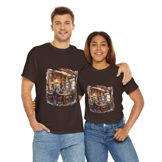 London - The Heart of British Culture Classy Unisex Heavy Cotton T-Shirt