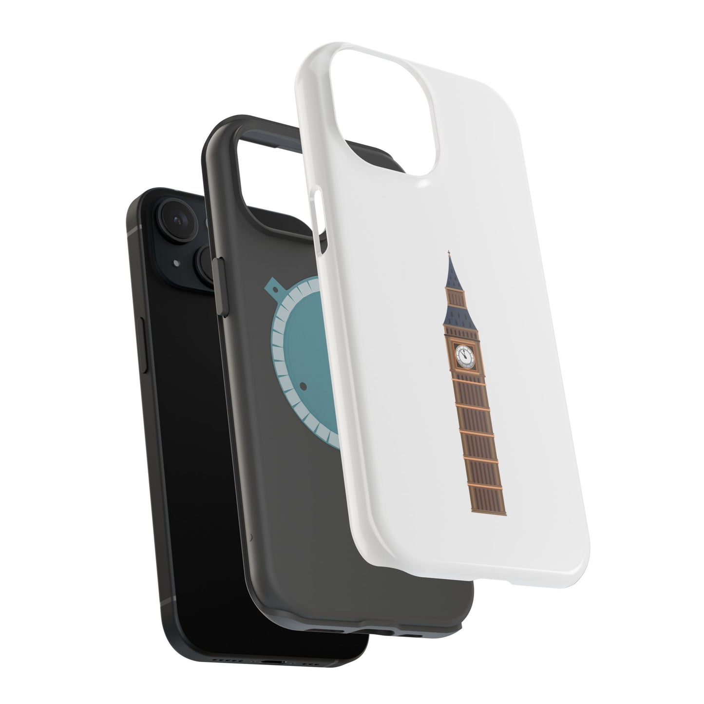 Big Ben Magnetic Phone Case, Unique Tough Phone Case, London Gift, Trendy Accessory, Travel Souvenir, Personalized Case