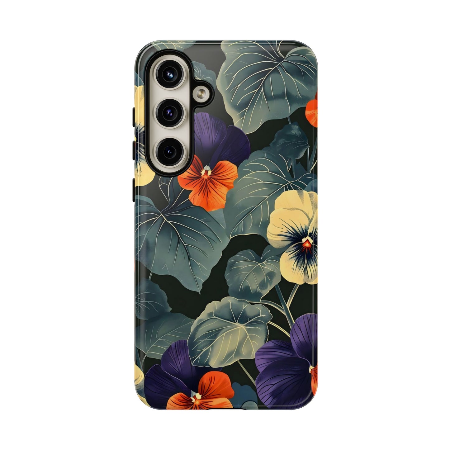 Tough Cases Floral iPhone Case, Tough Phone Cover, Stylish Floral Design, Gift for Her, Summer Vibe, Durable Protective Case